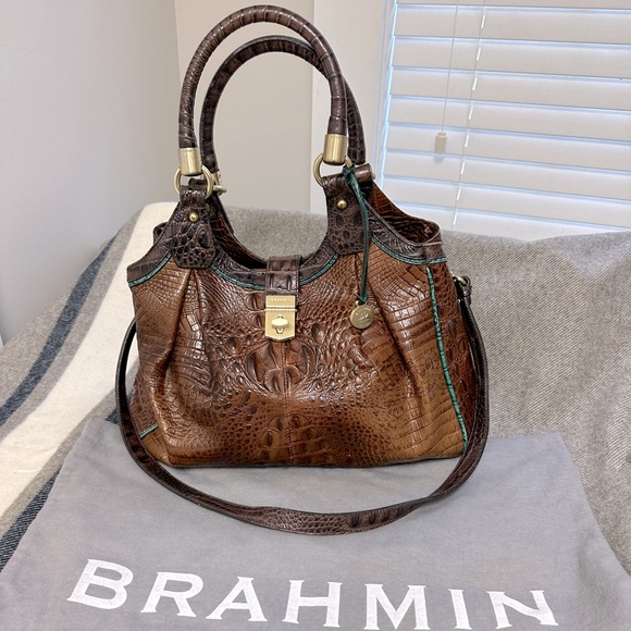 Brahmin Handbags - Brahmin Dagny Hobo Satchel Tote EUC